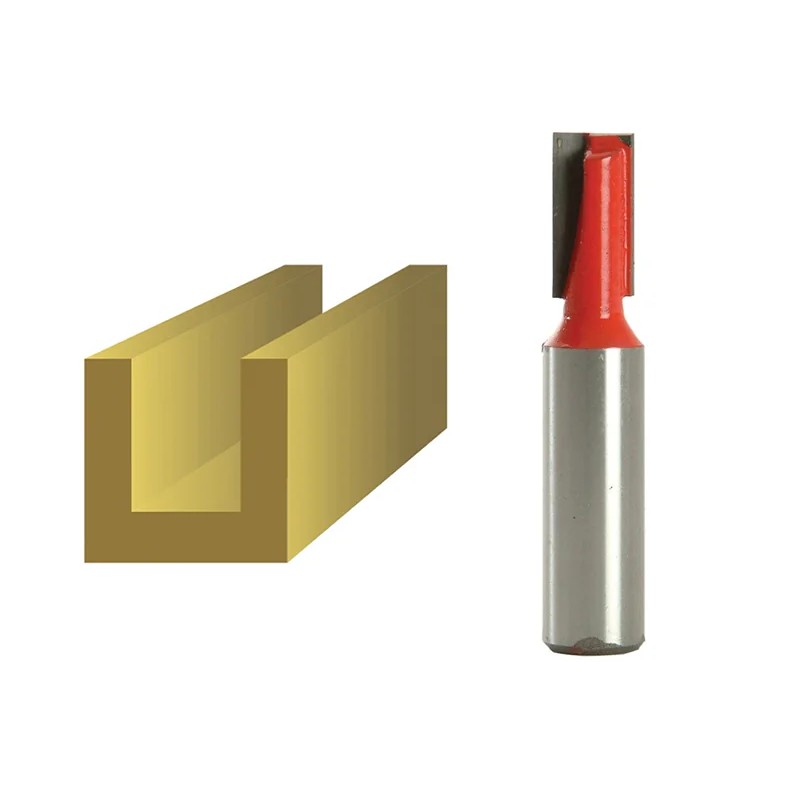 Faithfull Router Bit TCT Two Flute 10.0 x 1/2in Shank 19-35mm