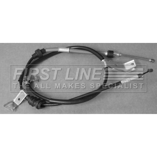 First Line Handbrake Cable Left Rear FKB3276