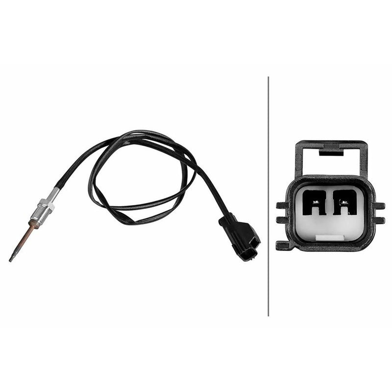 Hella Exhaust Gas Temperature Sensor before soot particulate fi 6PT 010 376-581