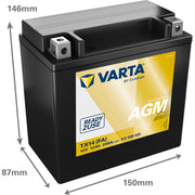 Varta Battery 12V 12Ah 200A 512909020K542