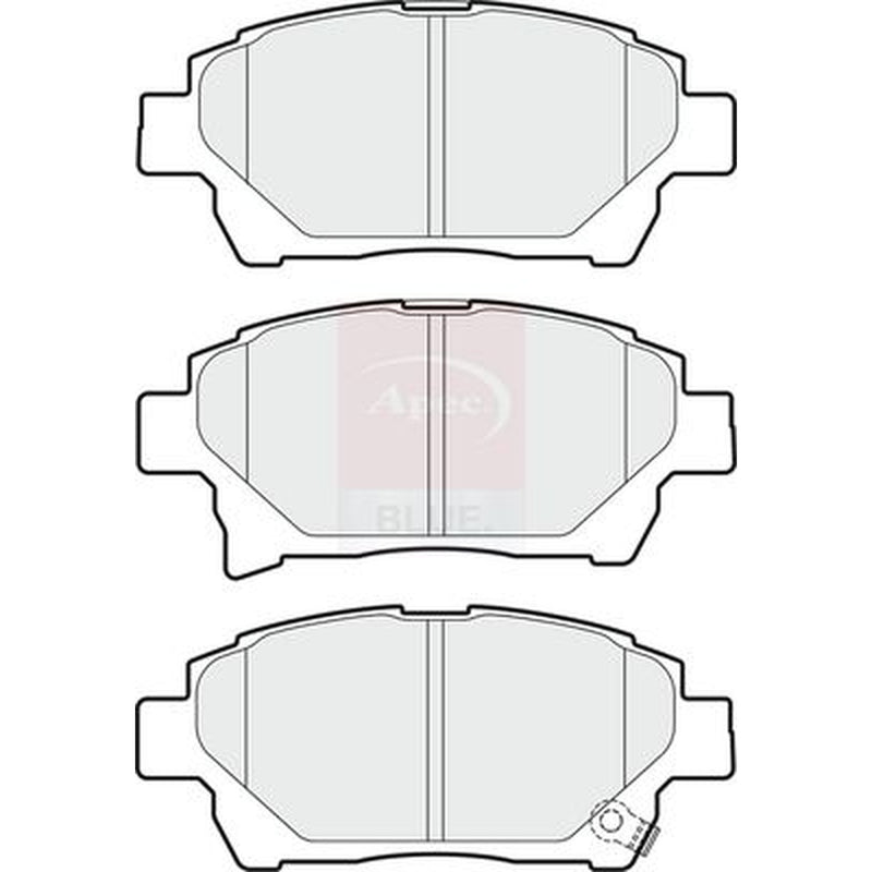 Apec Front Brake Pad Set PD3581