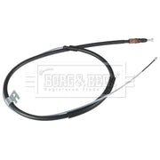 Borg & Beck Handbrake Cable Left Rear BKB3947