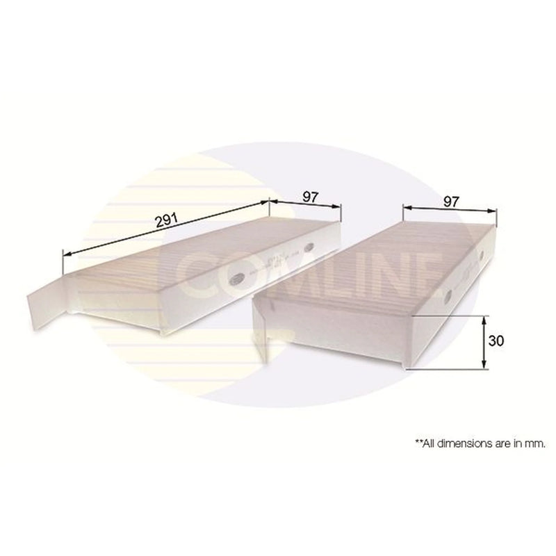 Comline Cabin Air Filter (Pollen Filter) EKF170
