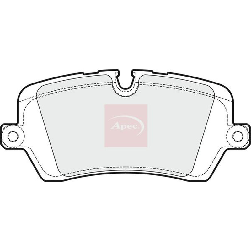 Apec Rear Brake Pad Set PAD1946