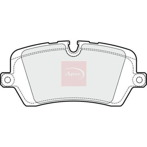 Apec Rear Brake Pad Set PAD1946