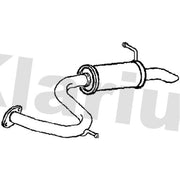 Klarius Box With Tail Pipe Rear TY743V