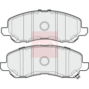 Apec Front Brake Pad Set PAD1918