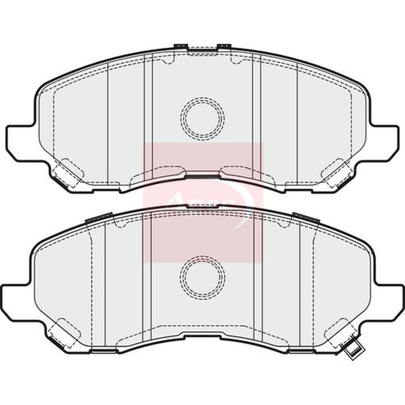 Apec Front Brake Pad Set PAD1918