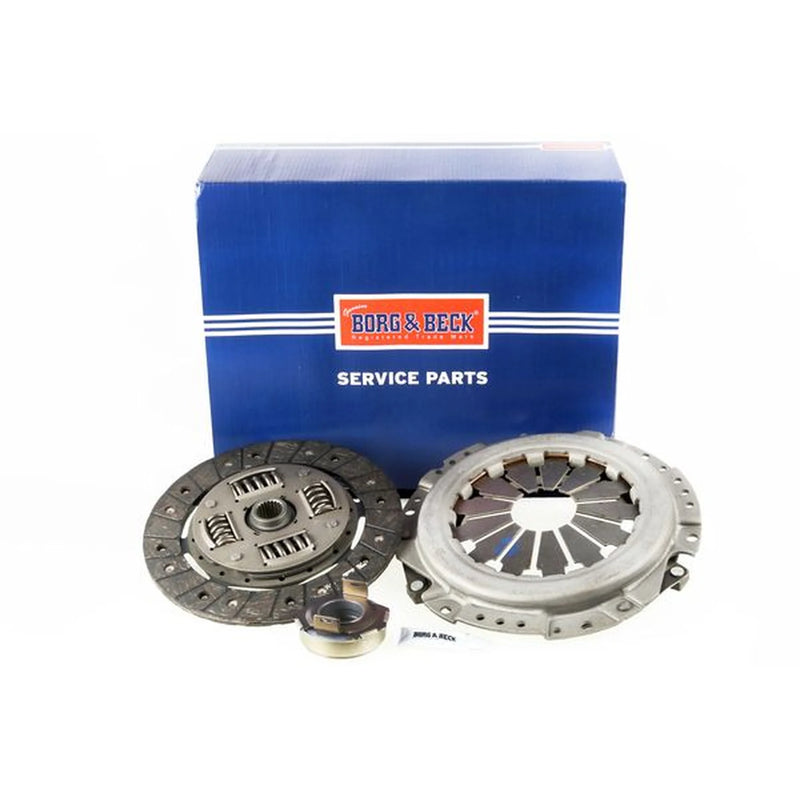 Borg & Beck Clutch Kit Set 3pc 210mm HK9736
