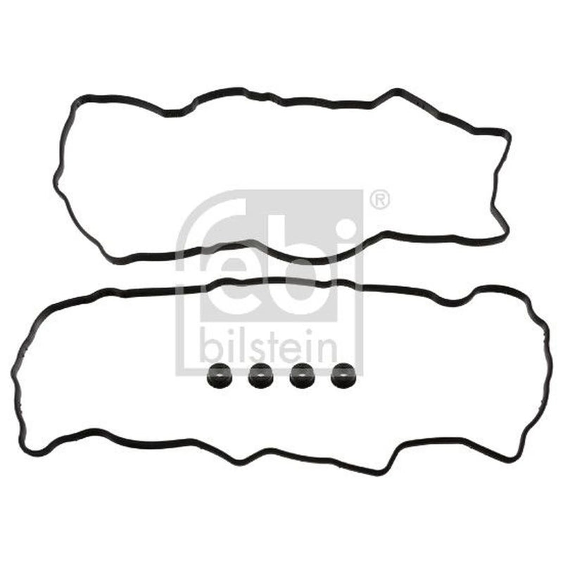 Febi Cylinder Head Cover Gasket Set Rubber/Metal 46035