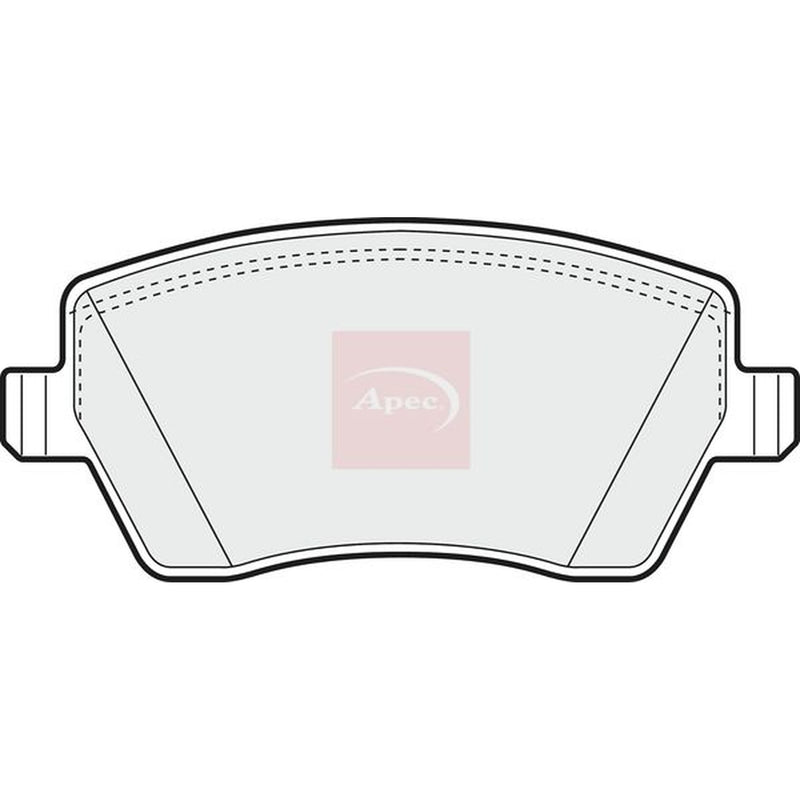 Apec Front Brake Pad Set PAD1312