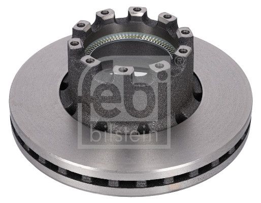 Febi 2 x Brake Disc Set Vented Rear