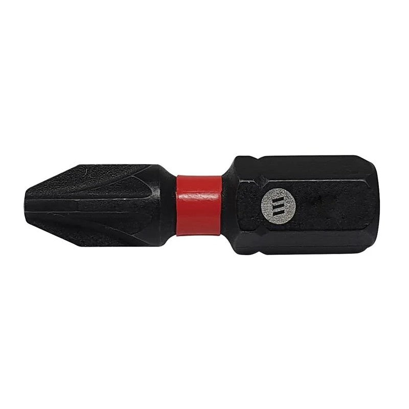 ForgeFix ForgeFast Pozidriv Compatible Impact Bit PZ2 x 25mm (Box 10)