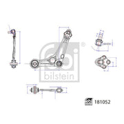 Febi Control/Trailing Arm Lower 181052