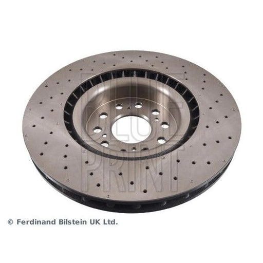 Blue Print 2 x Perforated/Vented Front Brake Discs ADH243131