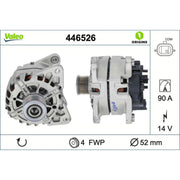 Valeo Car Alternator 12V 446526