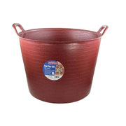Faithfull Eco Flex Tub 42 litre - Recycled Red - FAIECOFLXR42