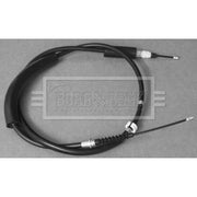 Borg & Beck Handbrake Cable Left Rear BKB3281