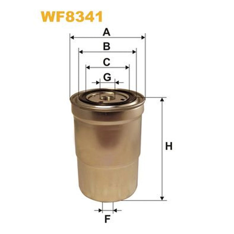 WIX Fuel Filter Element WF8341