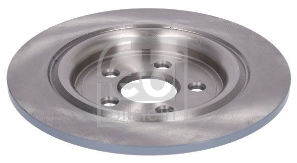 Febi 2 x Brake Disc Set Solid Rear