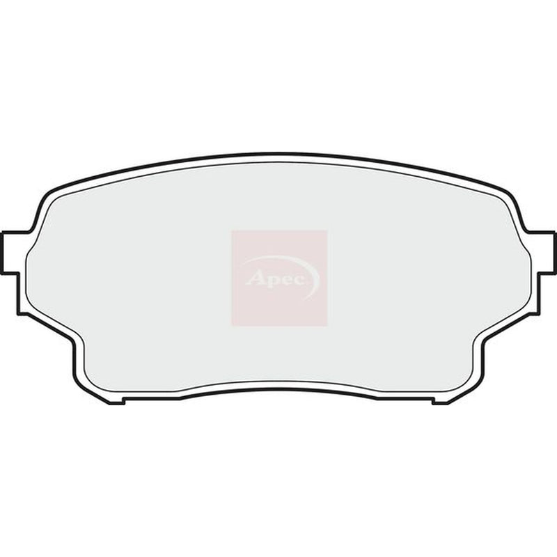 Apec Front Brake Pad Set PAD1501