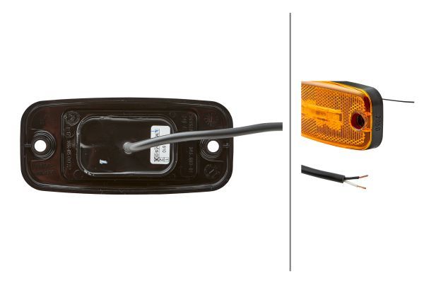 Hella 2PS 345 600-137 Side Marker Light