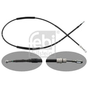 Febi Handbrake Cable Right Rear 100563