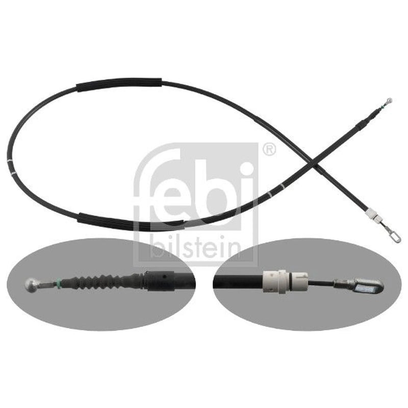Febi Handbrake Cable Right Rear 100563