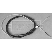 Borg & Beck Handbrake Cable Left Rear BKB3333