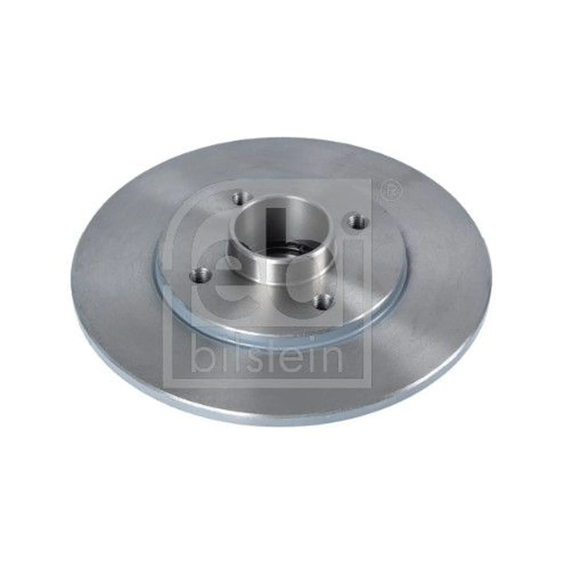 Febi 2 x Solid Rear Brake Discs 43986