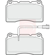 Apec Front Brake Pad Set PAD1747