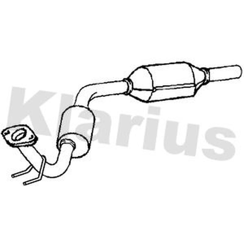 Klarius Catalyst Type Approved With Pipe 322706