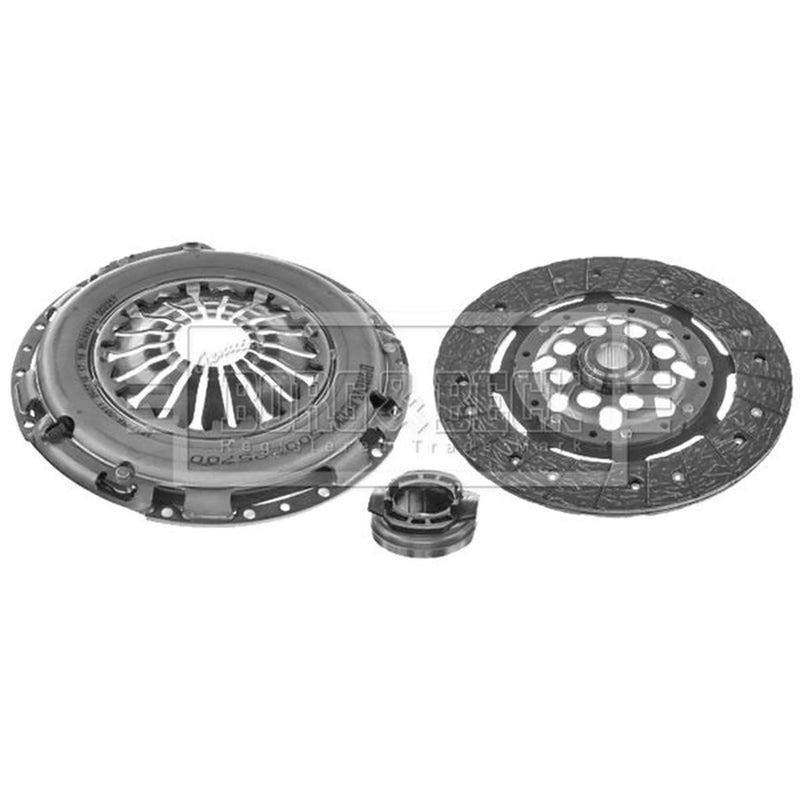 Borg & Beck Clutch Kit Set 3pc 225mm HK7854