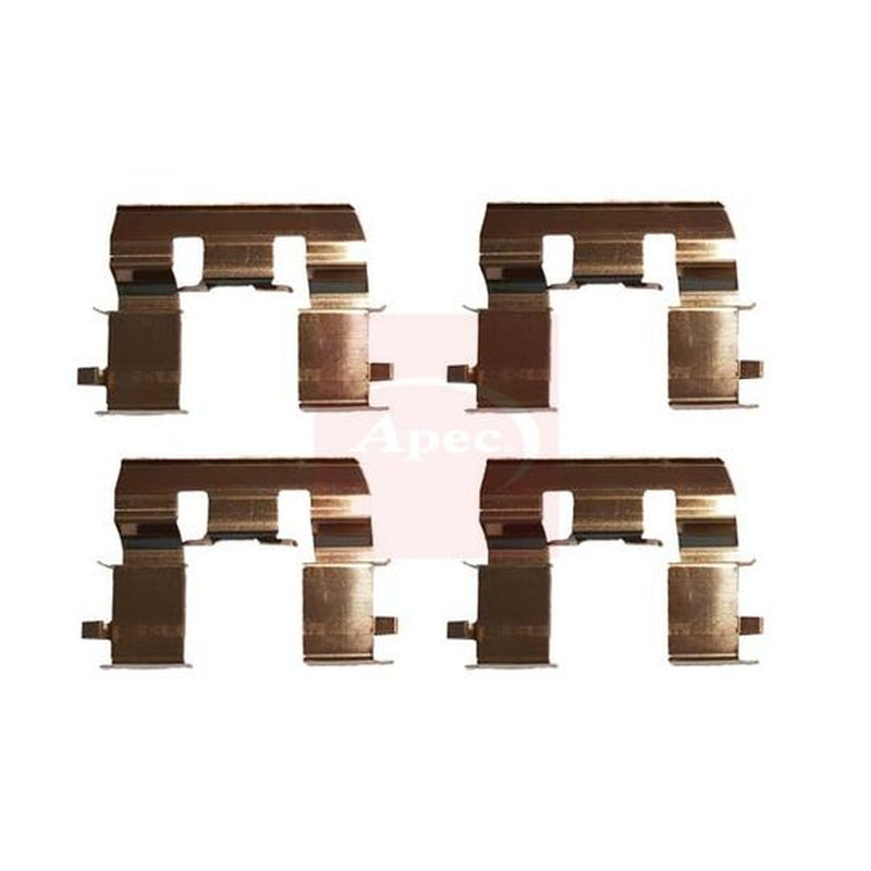 Apec Brake Pad Accessory Fitting Kit Front KIT1005