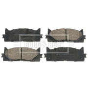 Borg & Beck 4 x Front Brake Pad Set BBP2026