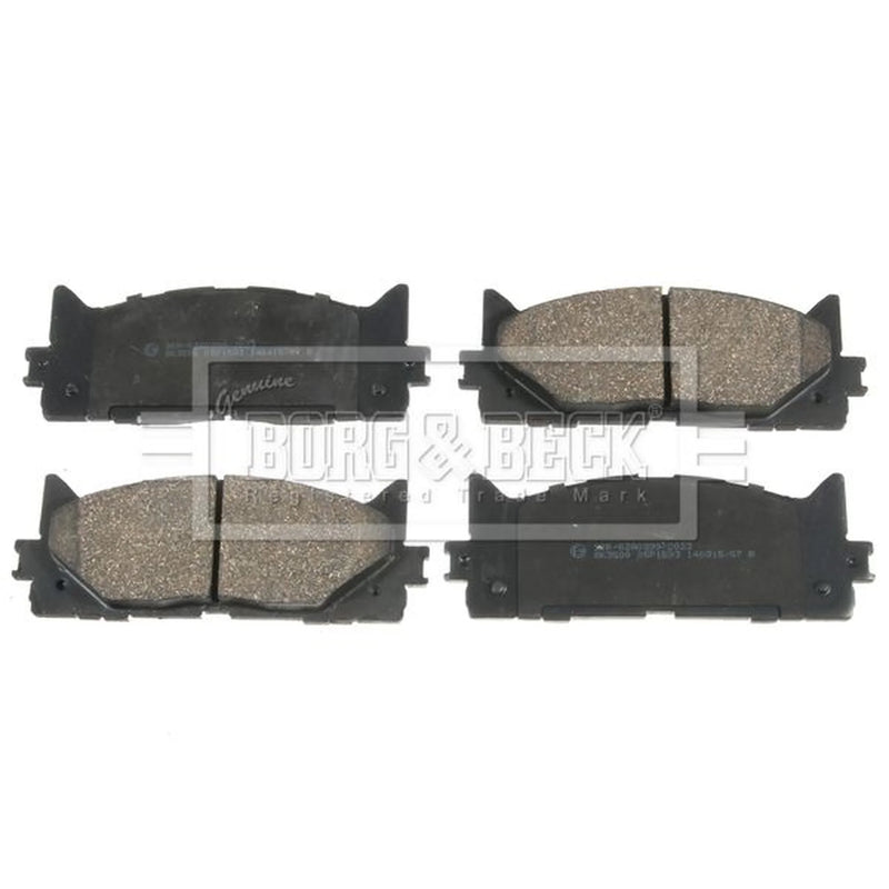 Borg & Beck 4 x Front Brake Pad Set BBP2026