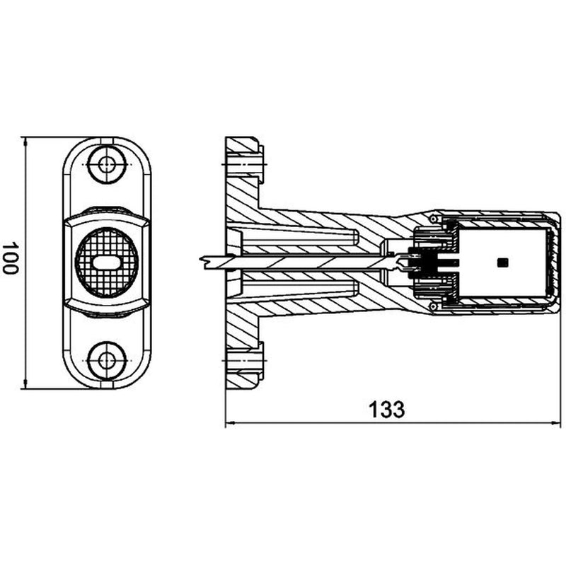 Hella O/Mkr Lamp Po S Sml MD24 S 2XS Lateral Mounting 2XS 011 768-021 2197720