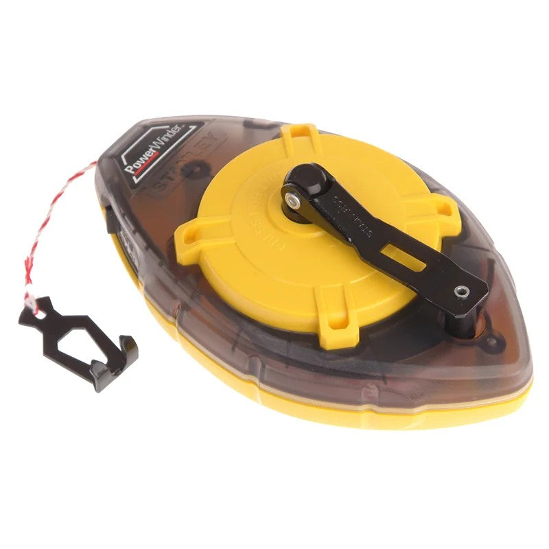 STANLEY® Hand Tools Power Winder Chalk Line 30m - 0-47-460