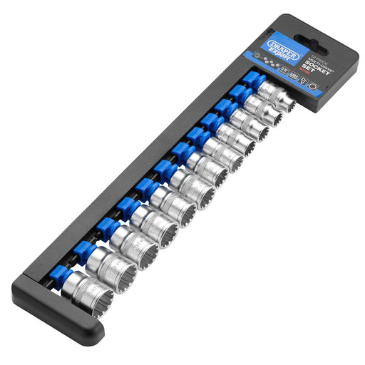 Draper Expert Socket Set, 3/8" Drive, 12 Piece