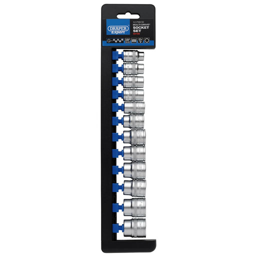 Draper Expert Socket Set, 3/8" Drive, 12 Piece