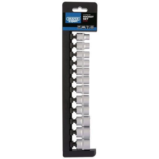 Draper Expert Socket Set 3/8" Sq. Dr. 12 Piece