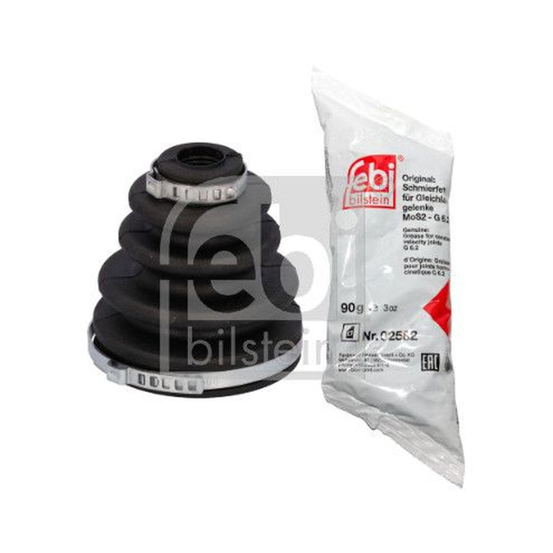 Febi Drive Shaft Bellow Kit transmission sided Rubber 197317