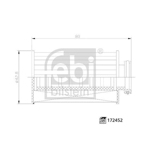 Febi AdBlue Urea Filter 172452