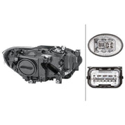 Hella Headlight Headlamp D1S (gas discharge tube) Left 1EL 010 741-551