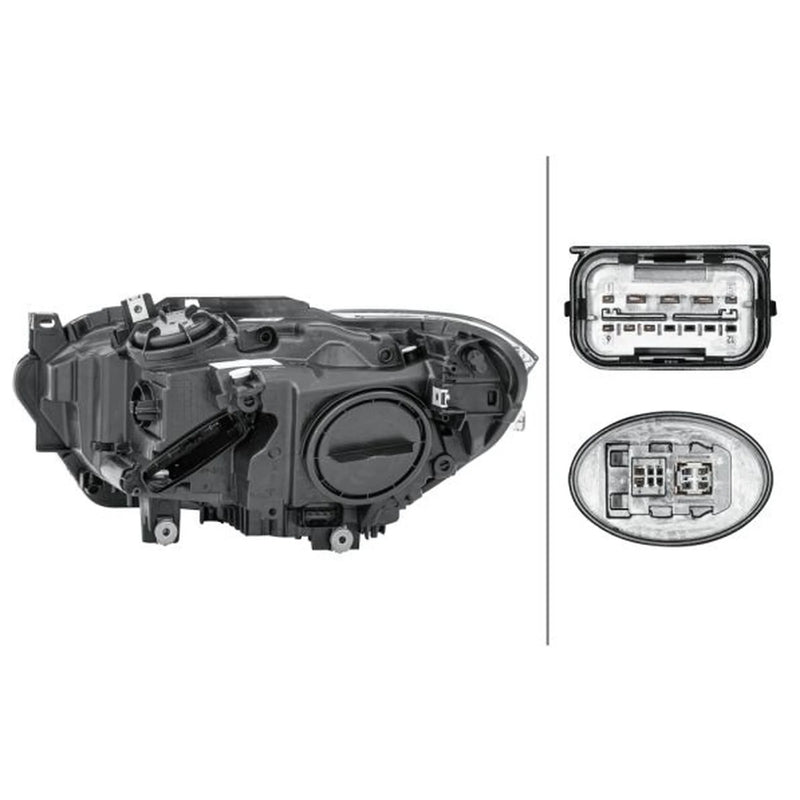 Hella Headlight Headlamp PY21W Right 1EL 010 741-561