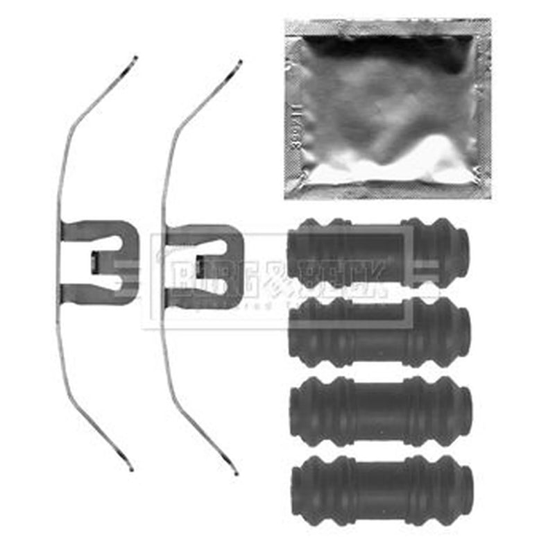 Borg & Beck Brake Pad Accessory Fitting Kit Front BBK1525