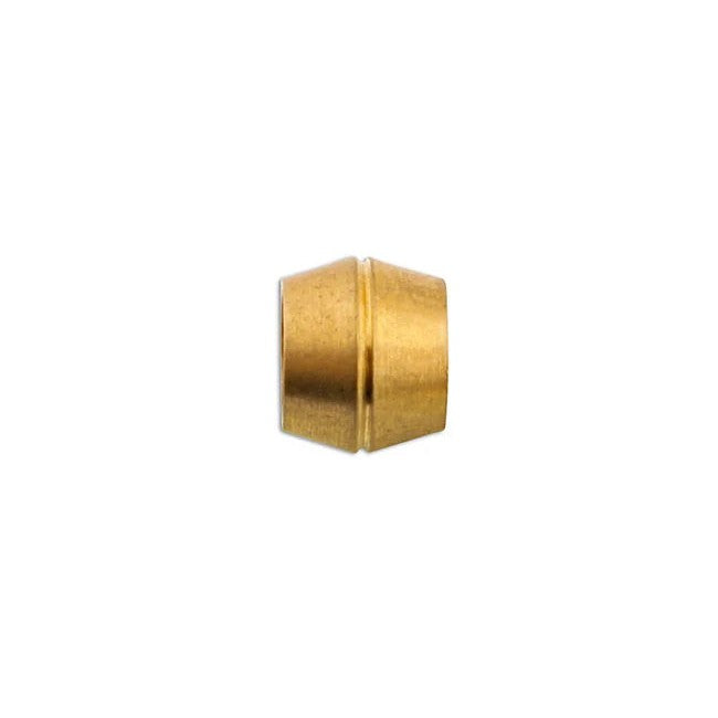 Connect Brass Olive Barrel 50pc 1-12