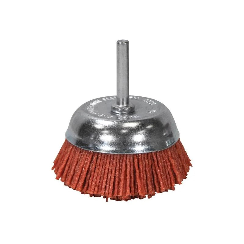 Faithfull Nylon Cup Brush 65mm x 6mm Shank - FAIWBN65