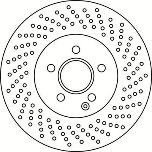 Abtex 2 x Vented Front Brake Discs BD1600V