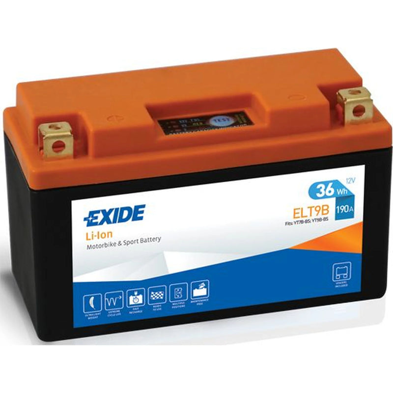 Exide Battery 12V 3Ah 190A ELT9B